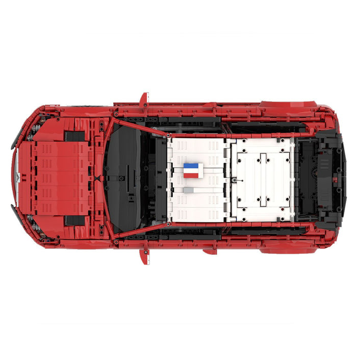 MOC - 92925 Citroen C4 WRC 2008 Monte Carlo 1:8 Scale Sebastien Loeb - LesDiy -