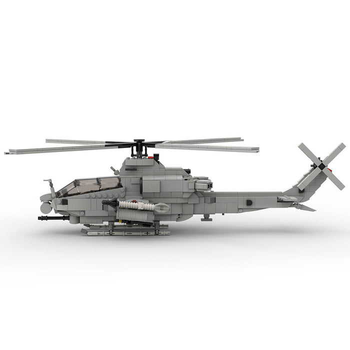MOC - 93584 Bell AH - 1Z Viper | 1:35 Scale Building Blocks - LesDiy - Building Blocks -