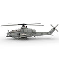 MOC - 93584 Bell AH - 1Z Viper | 1:35 Scale Building Blocks - LesDiy - Building Blocks -
