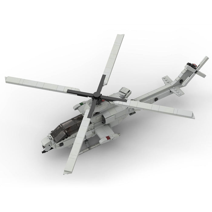 MOC - 93584 Bell AH - 1Z Viper | 1:35 Scale Building Blocks - LesDiy - Building Blocks -