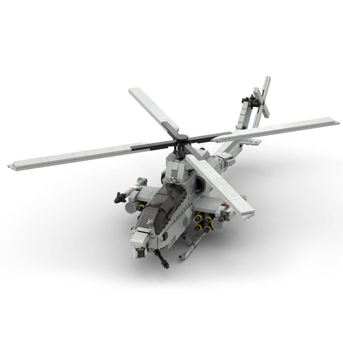 MOC - 93584 Bell AH - 1Z Viper | 1:35 Scale Building Blocks - LesDiy - Building Blocks -