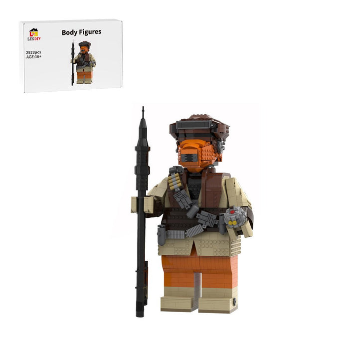 MOC - 93592 Boushh Mega Figure(with Helmet) - LesDiy -