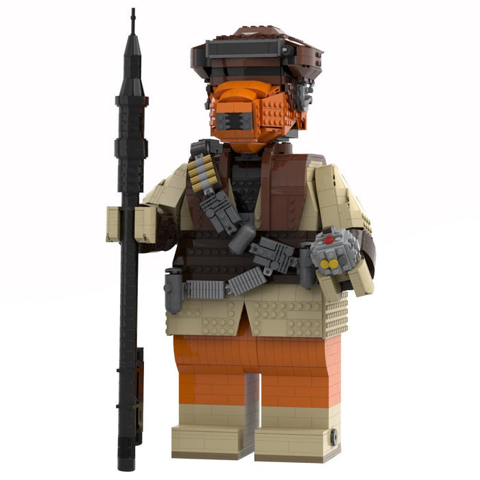 MOC - 93592 Boushh Mega Figure(with Helmet) - LesDiy -