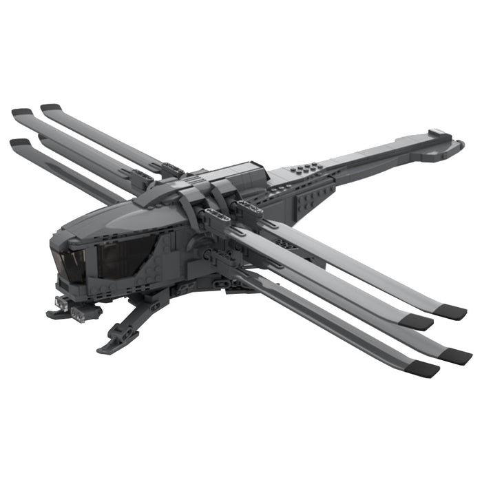 MOC - 93682 Science Fiction Style Imperial Ornithopter Model - LesDiy -