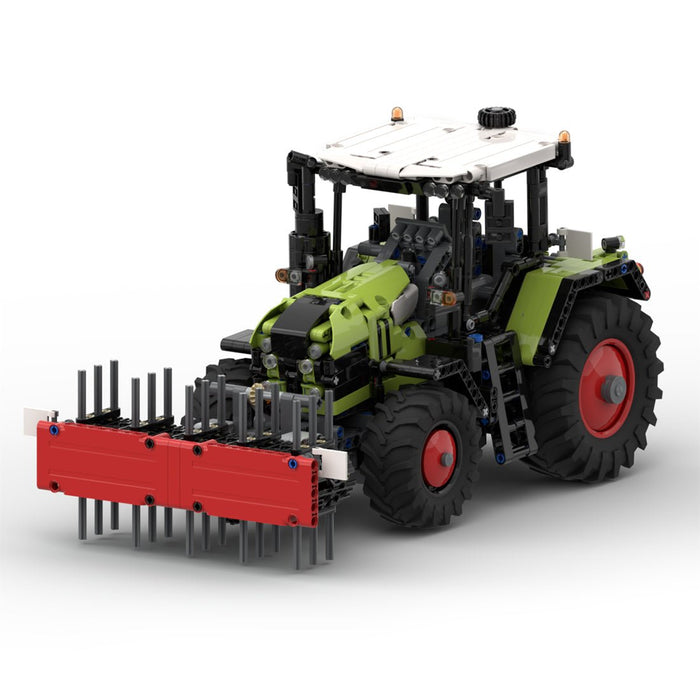 MOC - 94474&MOC - 32820 RC Band Rake Tractor - LesDiy -