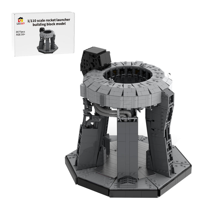 MOC - 94616+MOC - 149685 Starship rocket and Booster Building Blocks - LesDiy - Building Blocks - MOC - 149685
