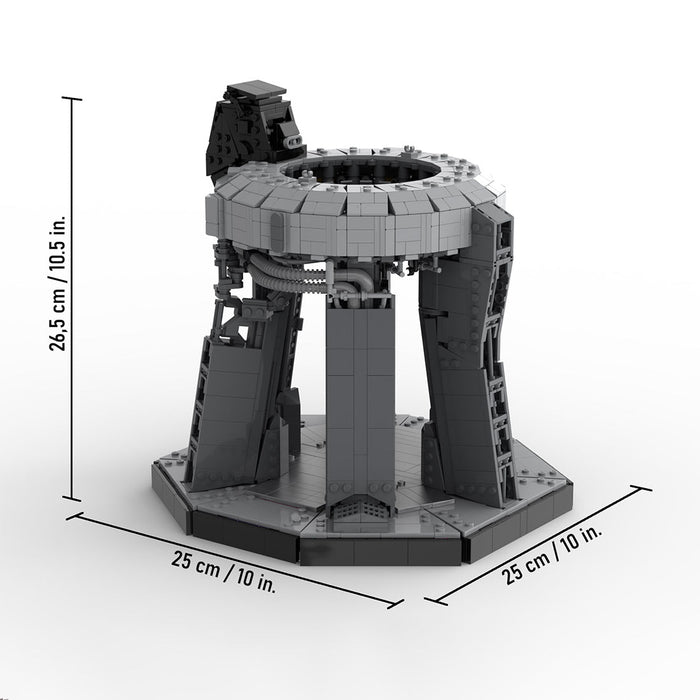 MOC - 94616+MOC - 149685 Starship rocket and Booster Building Blocks - LesDiy - Building Blocks - MOC - 149685