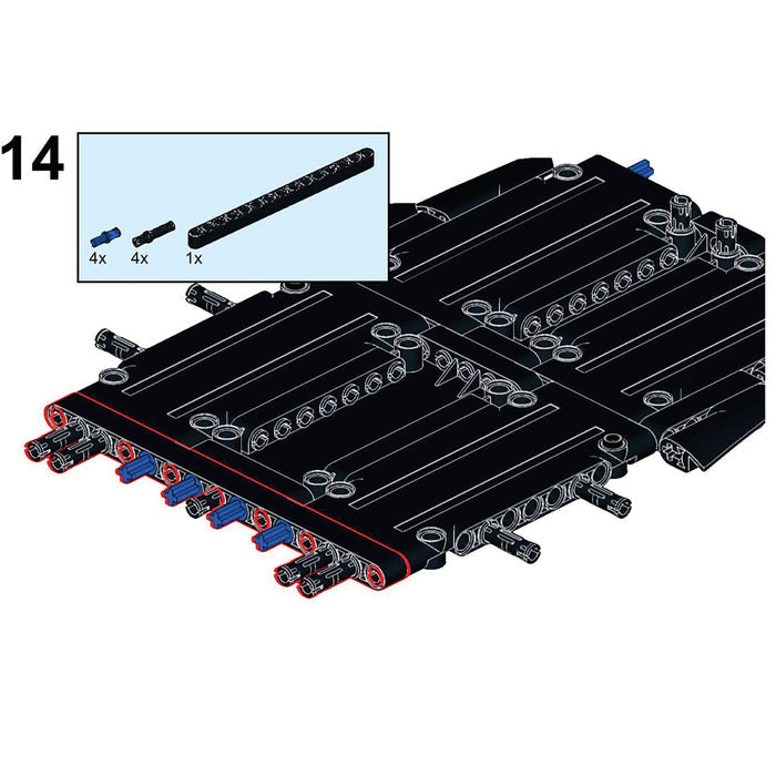 MOC - 95766 McLaren F1 MCL35M (8386 Base) 1:10 Scale - LesDiy -