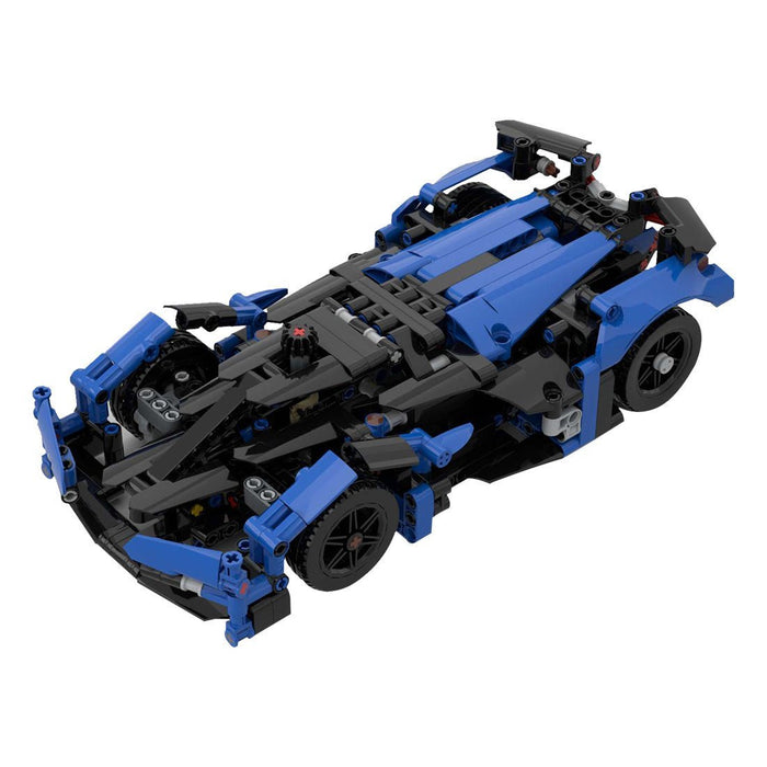 MOC - 95786 V12 GT Supercar Model MOC Racing Car - LesDiy -