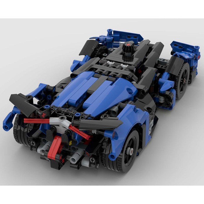 MOC - 95786 V12 GT Supercar Model MOC Racing Car - LesDiy -