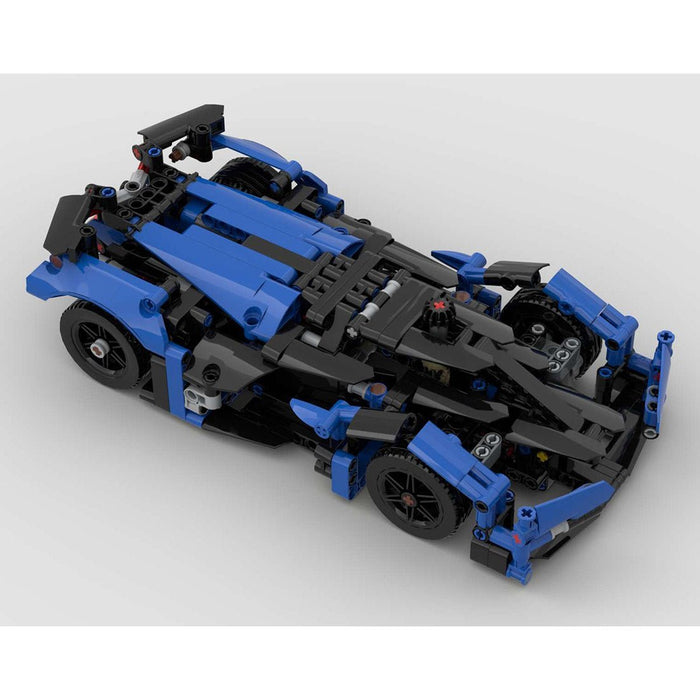 MOC - 95786 V12 GT Supercar Model MOC Racing Car - LesDiy -
