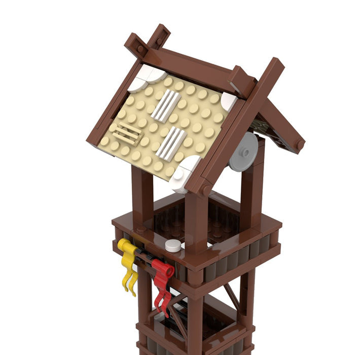 MOC - 95891 The Viking Tower Medieval Building Blocks - LesDiy - building blocks -