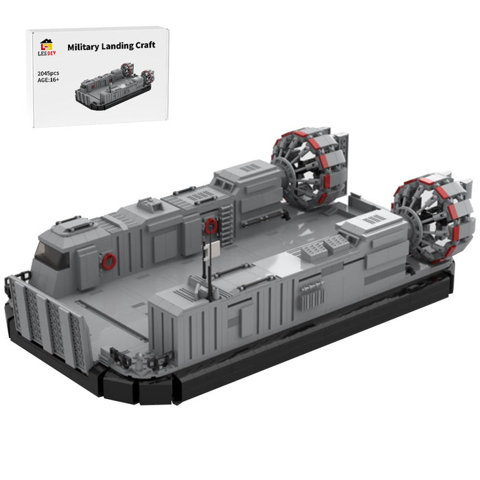 MOC - 96061 Military Landing Craft Building Blocks - LesDiy -