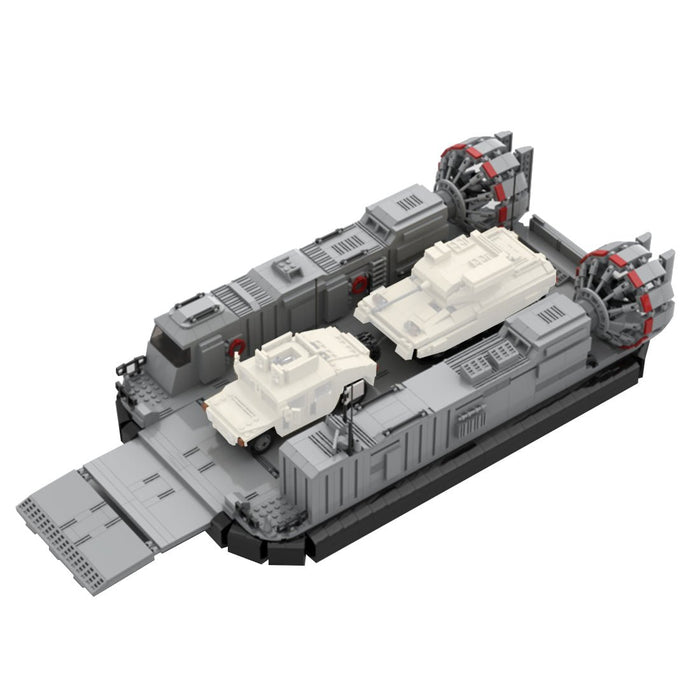 MOC - 96061 Military Landing Craft Building Blocks - LesDiy -
