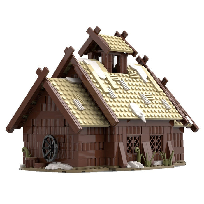 MOC - 96080 The Viking Mead Hall Building Blocks - LesDiy - building blocks -