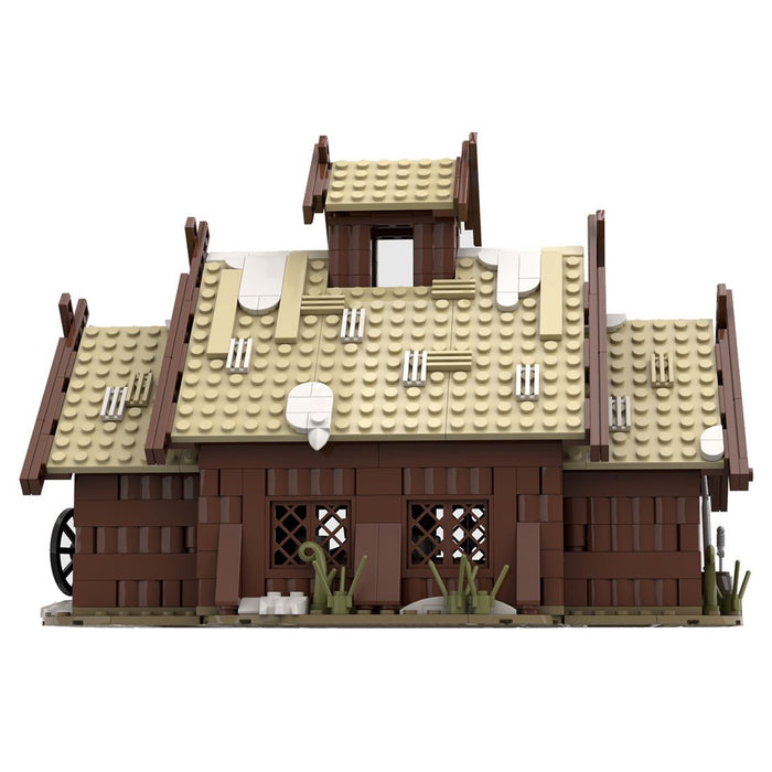 MOC - 96080 The Viking Mead Hall Building Blocks - LesDiy - building blocks -