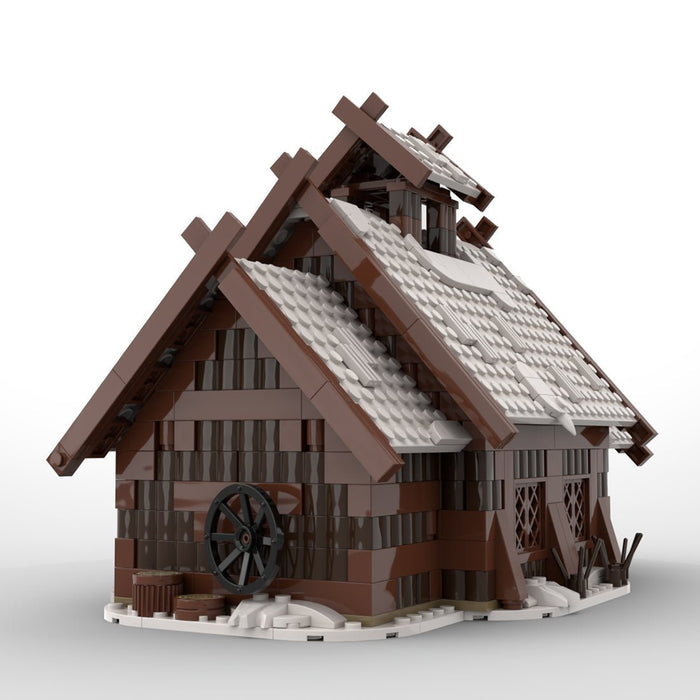 MOC - 96080 Winter Viking Mead Hall Building Blocks - LesDiy - Building Blocks -