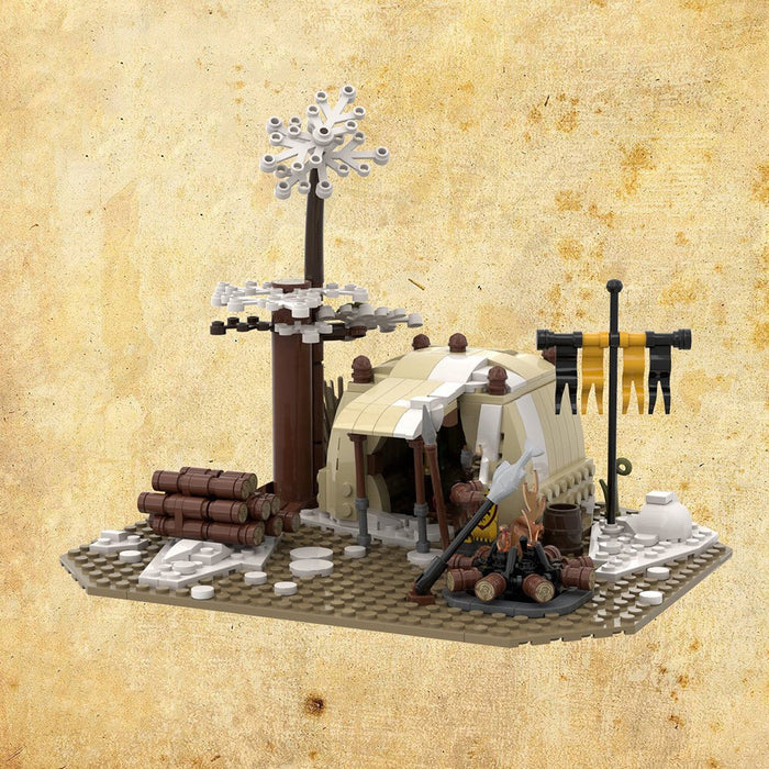 MOC - 96456 Medieval Camp Building Blocks - LesDiy -