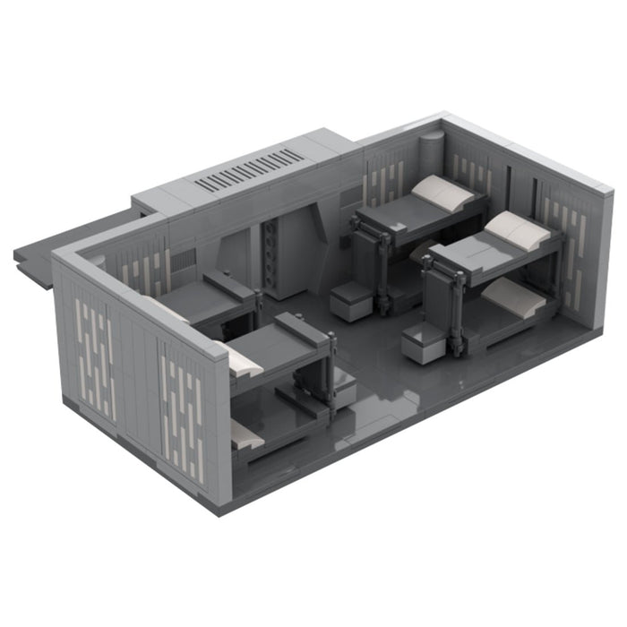MOC - 97474 Sci - fi Space Modular Barracks Model - LesDiy -