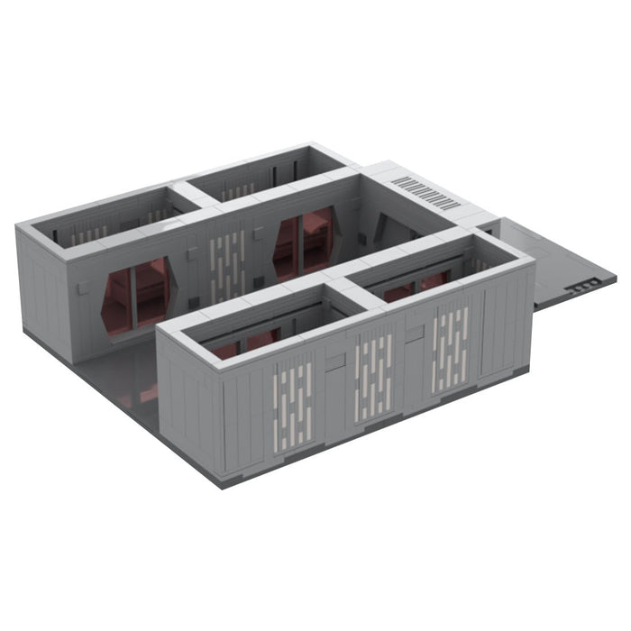 MOC - 97479 Sci - fi Space Wars Modular Prison Model - LesDiy -