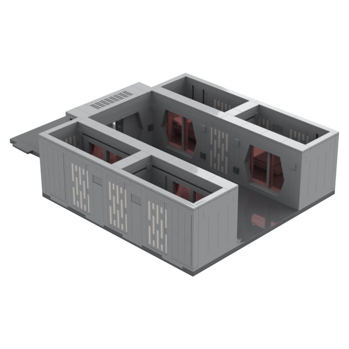 MOC - 97479 Sci - fi Space Wars Modular Prison Model - LesDiy -