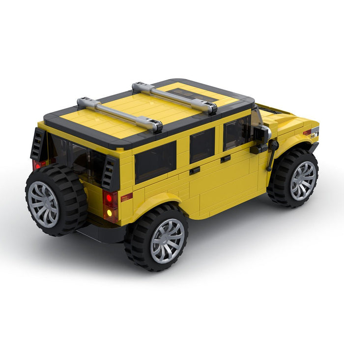 MOC - 97615 Hummer H2 Off - Road Car - LesDiy -