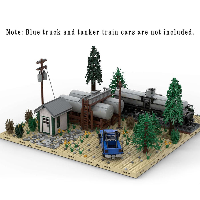 MOC - 98501 National Oil Tanks Building Blocks - LesDiy - Building Blocks -