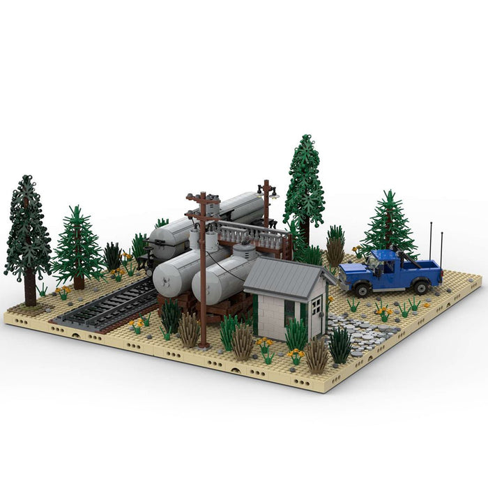 MOC - 98501 National Oil Tanks Building Blocks - LesDiy - Building Blocks -
