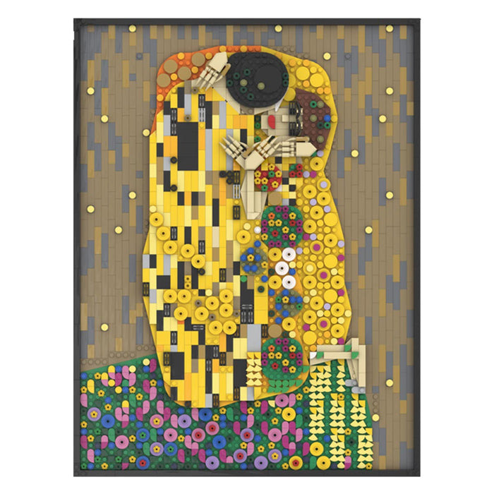 MOC - 99110 The Kiss of Klimt Building Blocks - LesDiy -