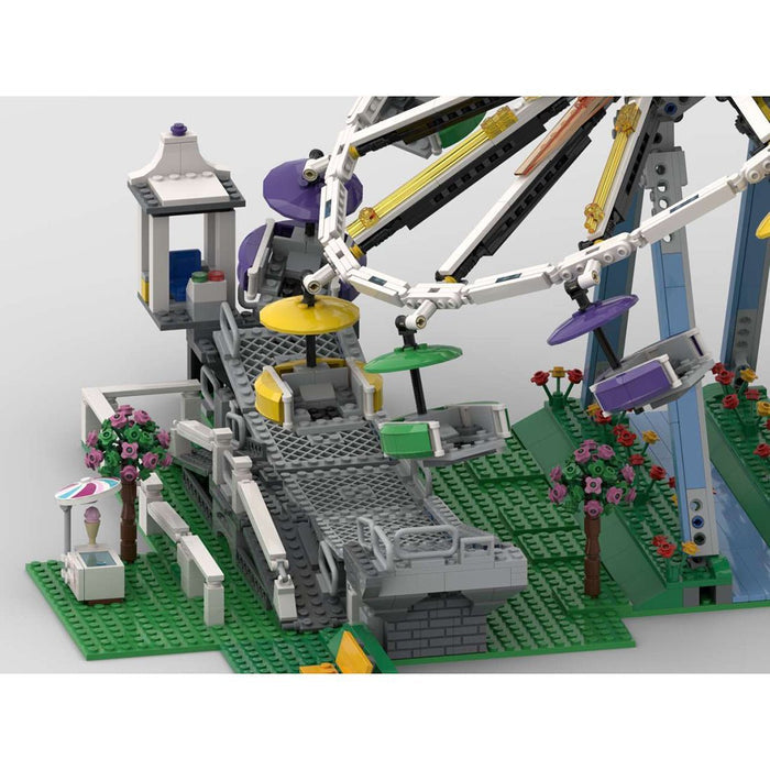 MOC - 99505 Ferris Wheel Model(Dynamic Version) - LesDiy -