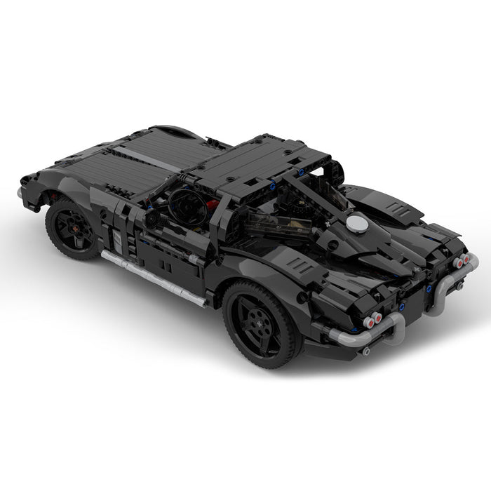 MOC - 99666 Corvette Sting Ray 1963 - LesDiy -