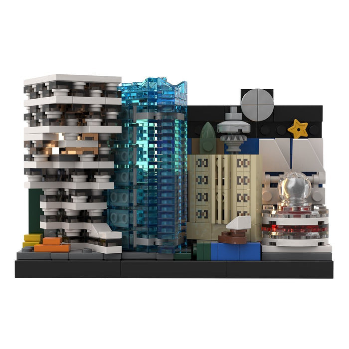 MOC - 99681 Vancouver Skyline Postcard - LesDiy -