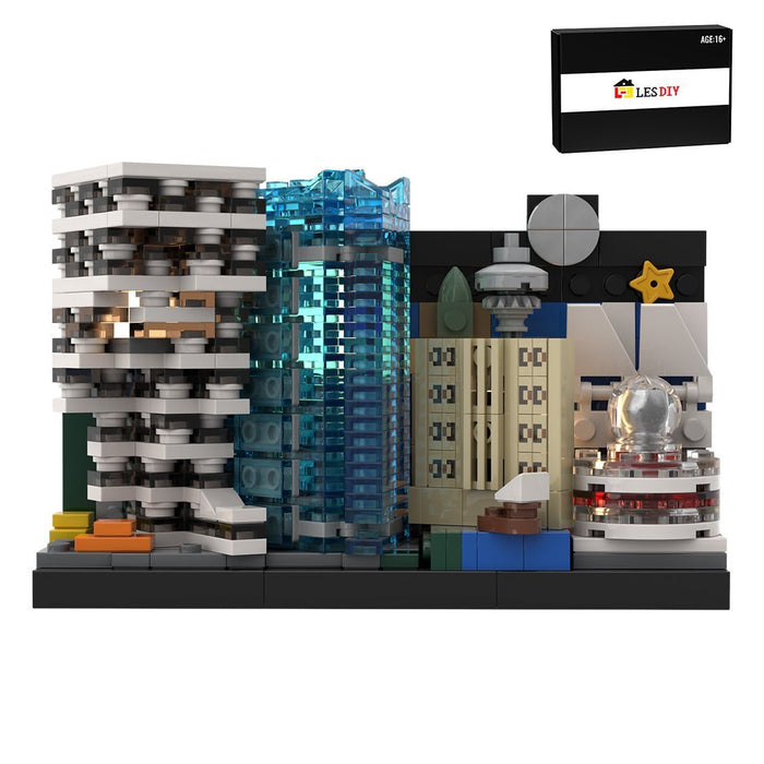 MOC - 99681 Vancouver Skyline Postcard - LesDiy -