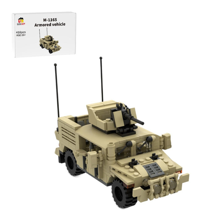MOC Armored Vehicle M - 1165 Military Building Block - LesDiy - Building Blocks -