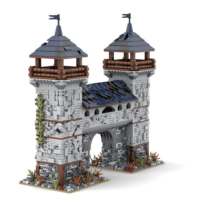 MOC Black Falcon Outpost - LesDiy - MOC -