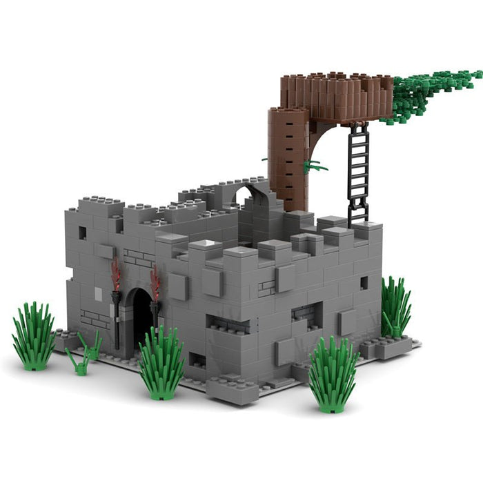 MOC Broken Fortress - LesDiy - MOC -
