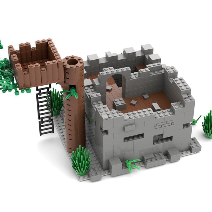 MOC Broken Fortress - LesDiy - MOC -