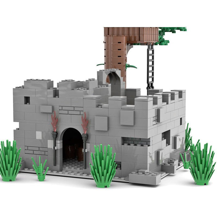 MOC Broken Fortress - LesDiy - MOC -