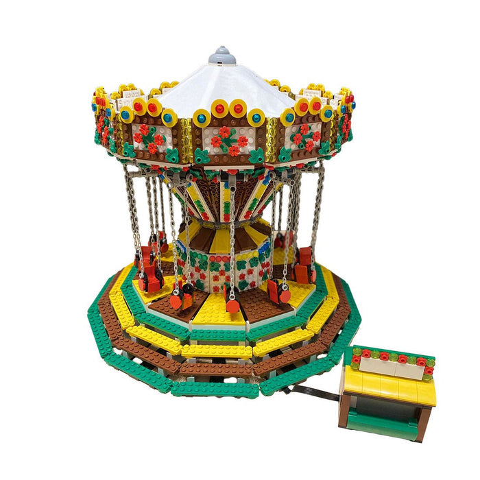 MOC Christmas Chained Carousel - LesDiy -