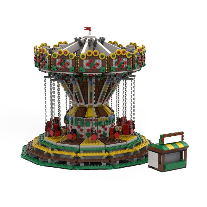 MOC Christmas Chained Carousel - LesDiy -