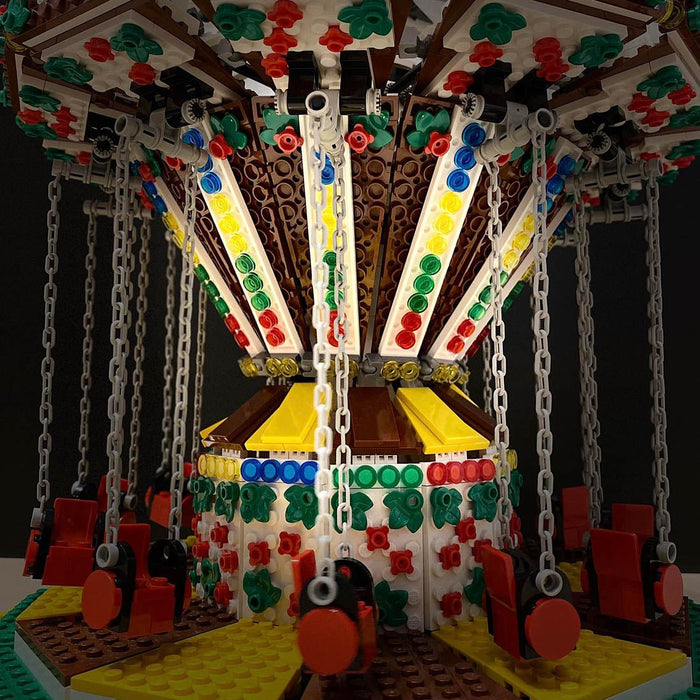 MOC Christmas Chained Carousel - LesDiy -