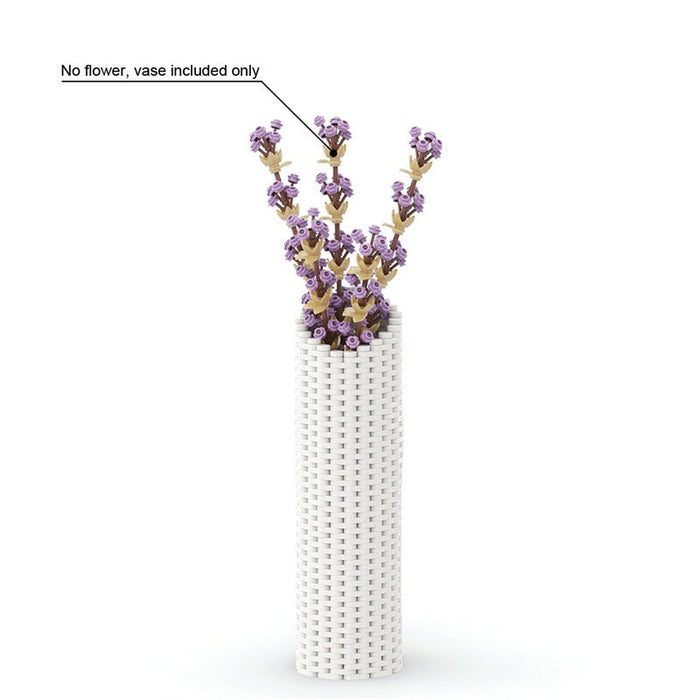 MOC Classical White Vase - LesDiy