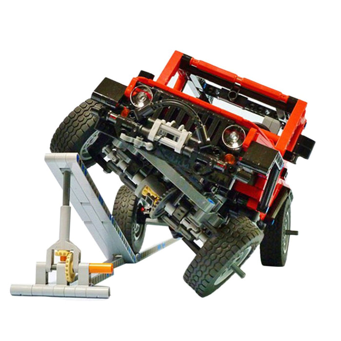 MOC Electric RC Wasteland Off - road Vehicle Building Blocks - LesDiy -