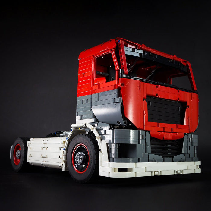 MOC Electric Remote Control Racing Truck Building Block - LesDiy -