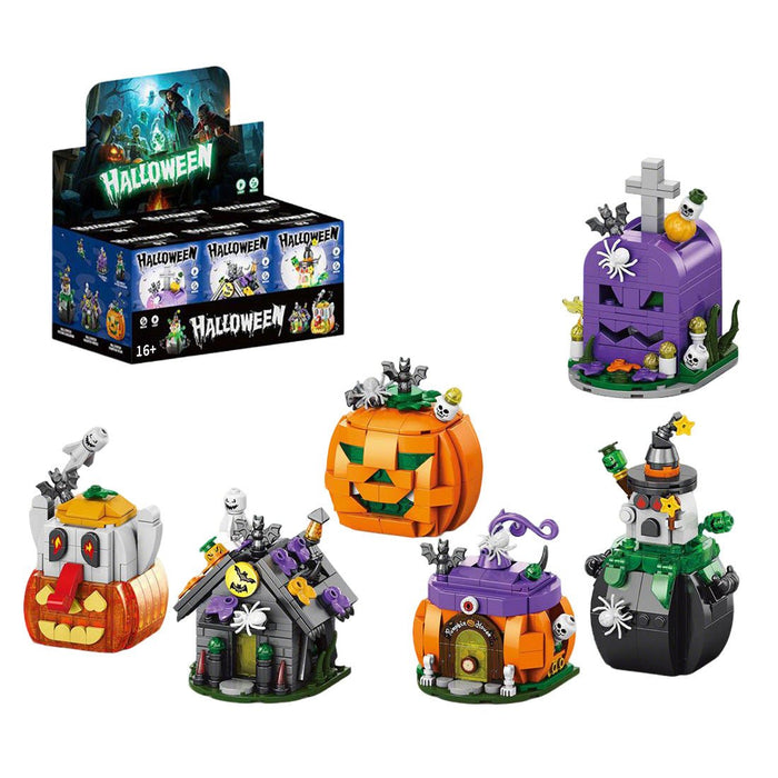 MOC Halloween 6 - in - 1 Building Blocks with Lights and Sound - LesDiy - Building Blocks -
