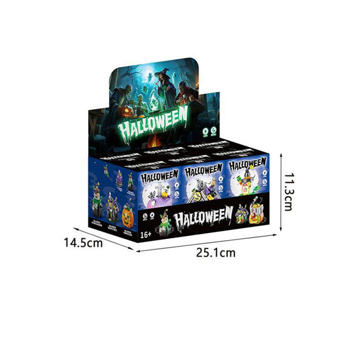 MOC Halloween 6 - in - 1 Building Blocks with Lights and Sound - LesDiy - Building Blocks -