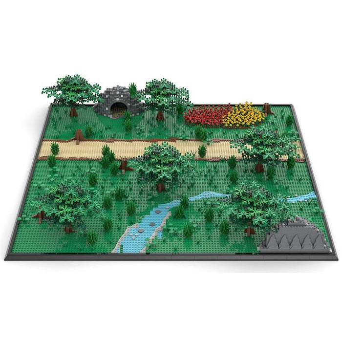 MOC Military Scene - March in the Forest - LesDiy - MOC -