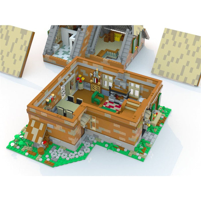 MOC Modular Farmhouse - LesDiy - MOC -