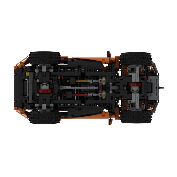 MOC RC Off - Road Vehicle - LesDiy - Orange