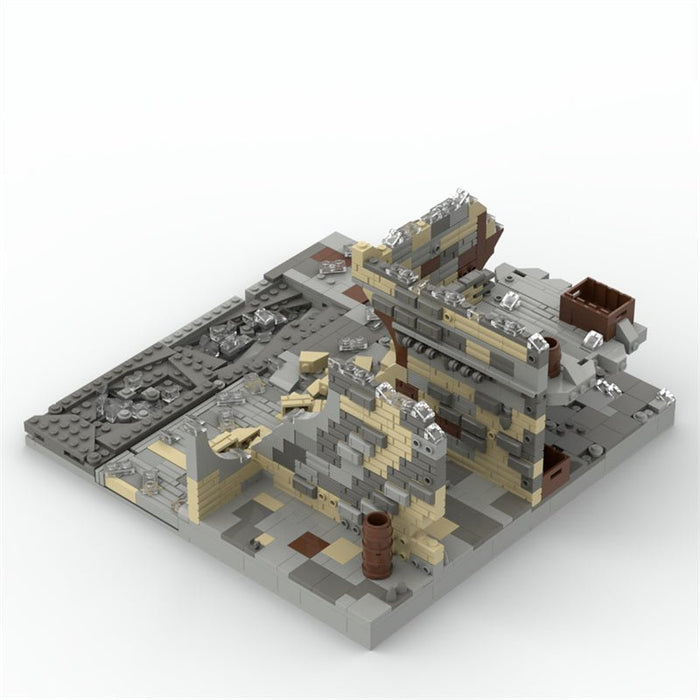 MOC Ruined House - LesDiy - MOC -